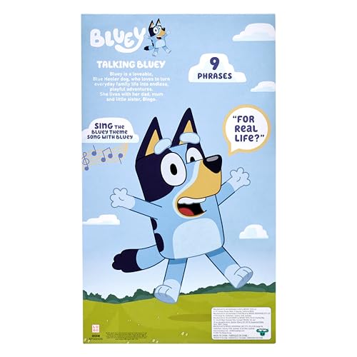Bluey 17143 13 Inch Talking Plush - Interactive thumb #3