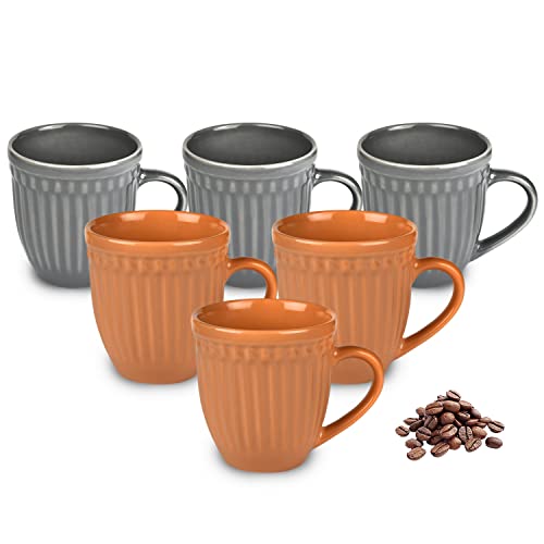 73% OFF on URBAN CHEF Listra Ceramic Handcrafted Shine Peach -Microwave Safe Coffee/Milk Mug with Handle