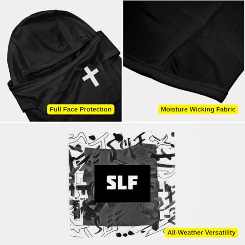 SLEEFS Balaclava Face Mask Men & Women - Loose Fit, Breathable Ski Mask Shiesty for Football, Cycling - All Weather Use