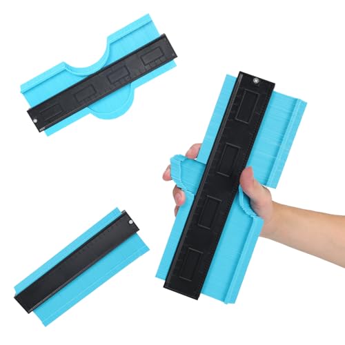 VortecSys Contour Gauge Tool (10 Inch-Blue) Irregular Shape Duplicator, Birthday