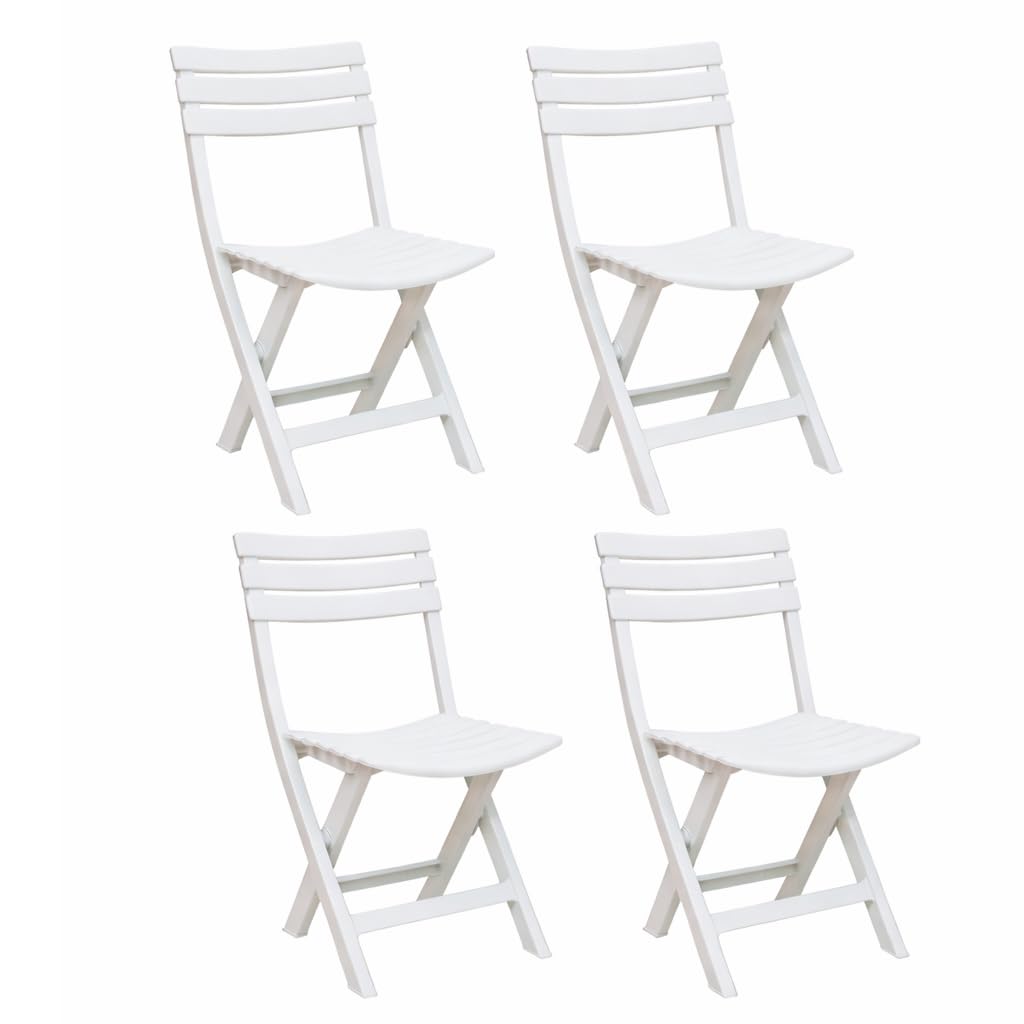 Acomoda Textil Mesa Plegable de Exterior 44x44x50 cm en Resina para Jardin Terraza. Mesa Auxiliar Cuadrada Ligera Resistente Facil de Guardar para Piscina o Comedor Exterior. — view 6