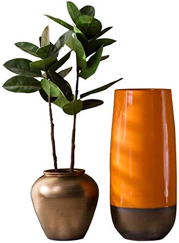 Vase en céramique pour arrangement de fleurs séchées au salon et chambre