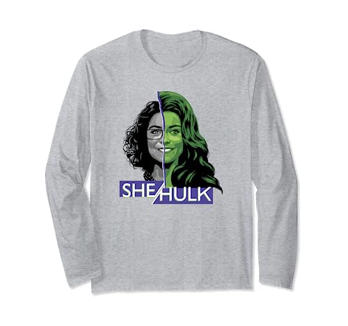 T-shirt Marvel She-Hulk à manches longues pour les fans de comics