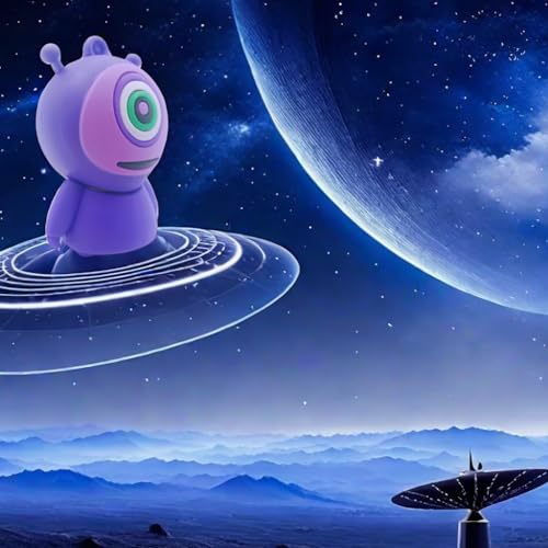 Clé USB 3.0 alien violet 128 Go, transfert rapide et silicone antichoc - 7