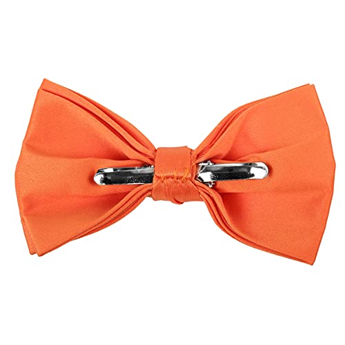 Image of boxed-gifts Mens Clip On Bow Tie - Solid Color Bowties for Men