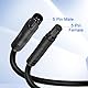 MEIRIYFA 5-Pin Backup Kamera Verlängerungskabel, 5 Pin Stecker auf Buchse Dash Cam Verlängerungskabel Rückfahrkamera Rückspiegel Kamera Draht für Auto, Pickup, LKW, SUV Anhänger (3M)