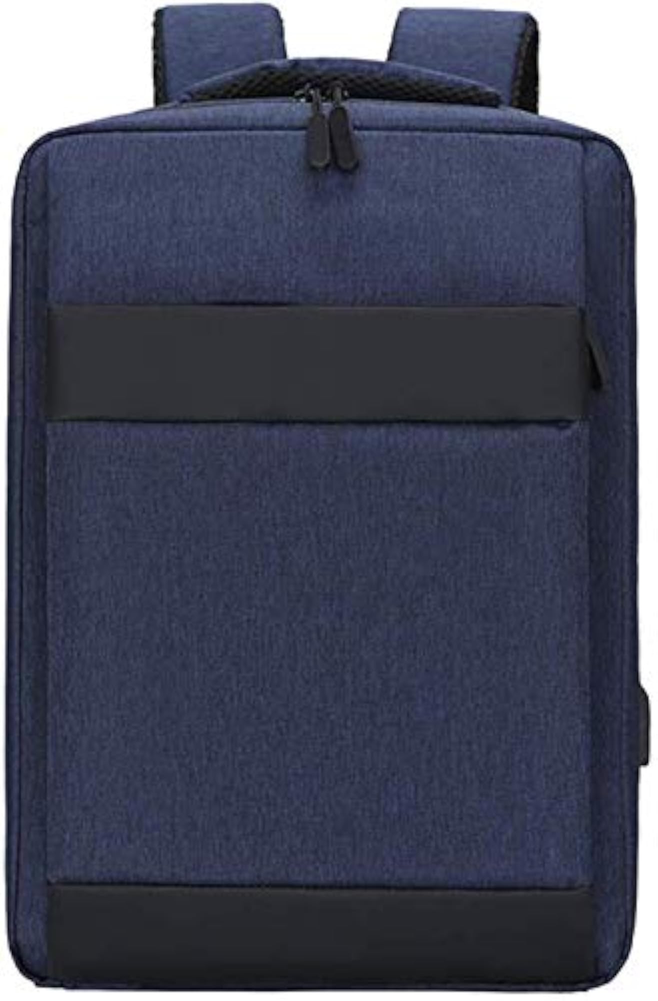Unisex Waterproof Travel Laptop Backpack, Navy Blue