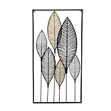 ☆ Elegante decoración de pared: la escultura de pared brillante y brillante es un verdadero punto de atracción – ideal para tu salón, pasillo o dormitorio.
