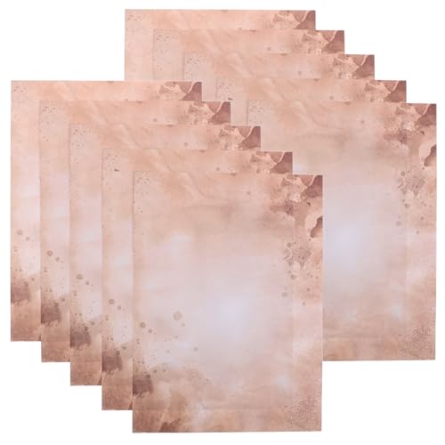 Papier à écrire rétro A4 lot de 100 feuilles légères pour loisirs créatifs