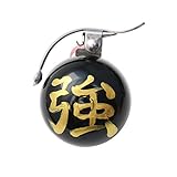 HAND PAINTED: Each bell is individually hand-calligraphed