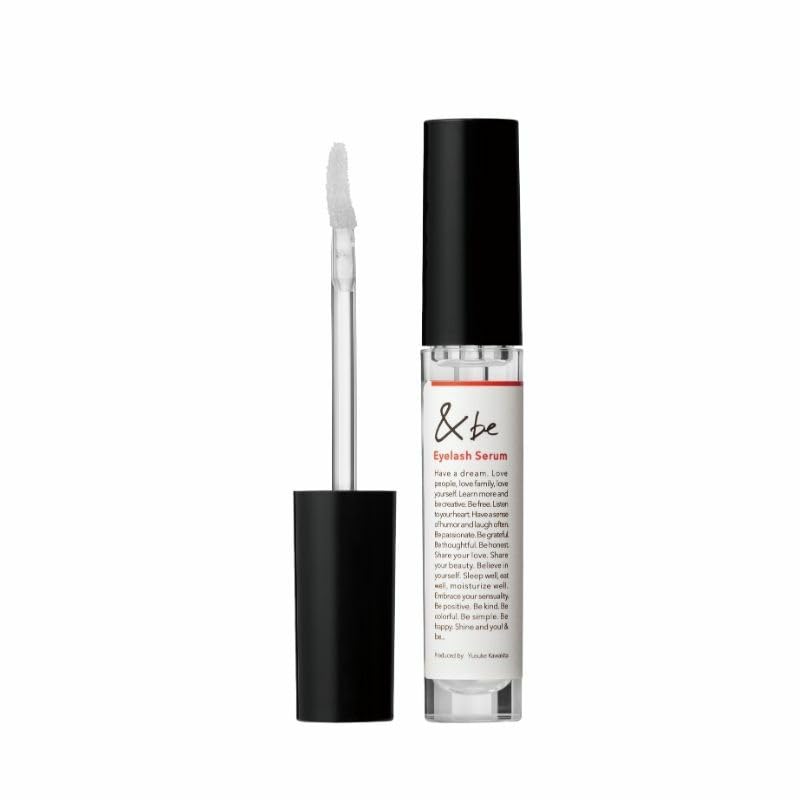 &be Eyelash Serum / Eyelash Serum, Additive-free, Non-Chemical, Plant Derived, Drying, Moisturizing, Transparent, Skin Care, Pydioxidil, Aging Care, Moisturizing Ingredient