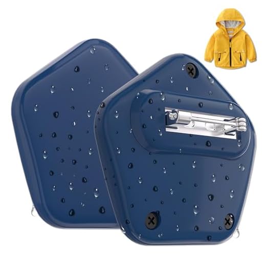 Suporte para AirTag para crianças, IPX8 à prova d'água, pentagrama de PC durável com clipe de pino, suporte infantil para AirTag da Apple, roupas adequadas, sapatos, mochila escolar, bagagem (azul 1