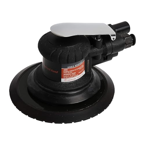 Ingersoll Rand 300G Random Orbital Air Sander, 3/16" Orbit, 6" Pad, 10,000 RPM, 0.2 HP by Ingersoll Rand - Used condition - US$89.61