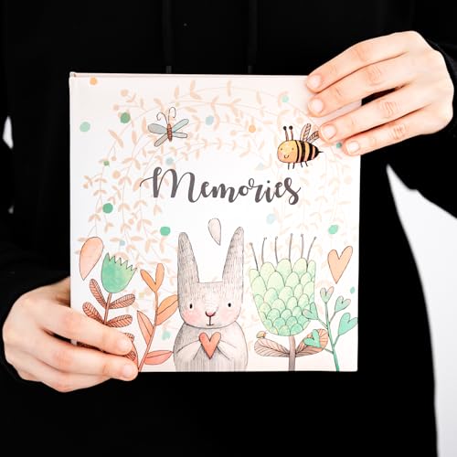 Grupo Erik Fotoalbum Einsteckalbum 10x15 Haasen - Foto Einsteckalbum 10x15 - Fotobuch für 200 Fotos