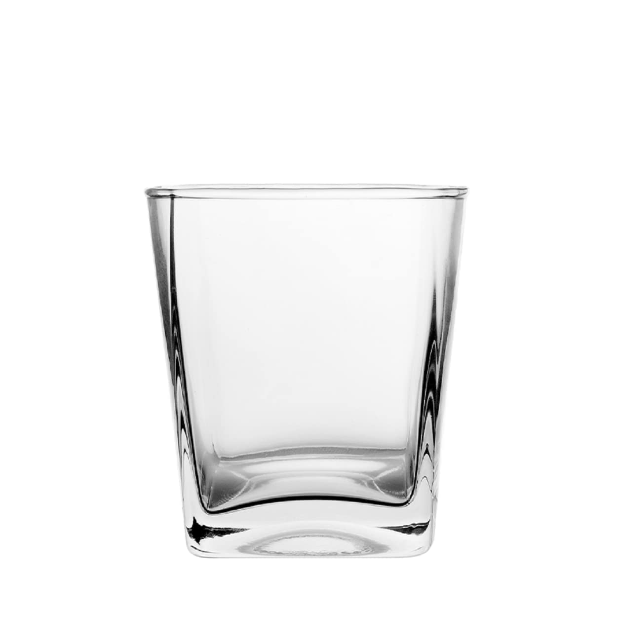 DIDAS INDIA 300ML Transparent Glass Heavy Bottom Round Whiskey Glasses Old Fashioned Rocks Glasses for Scotch and Bourbon Set 6