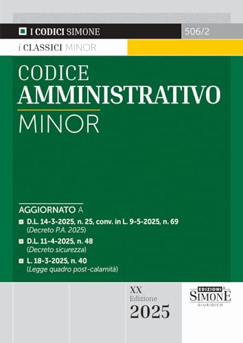 Codice Amministrativo Minor 2025