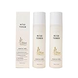 Rice Toner Gesichtswasser, Reisfermentation Toner, 92.4% Reisfermentationsfiltrat, Fettproduktion regulieren, Poren verkleinern, Erfrischende Feuchtigkeitsversorgung, 150ml (150ml, 2pc)