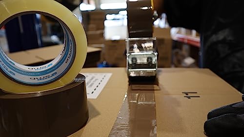 gws Paketklebeband 36 Rollen farblos Geräuscharmes Universalklebeband zum Verpacken von Paketen - Hohe Klebekraft - Profi-Qualität 66 m Länge 50 mm Breite
