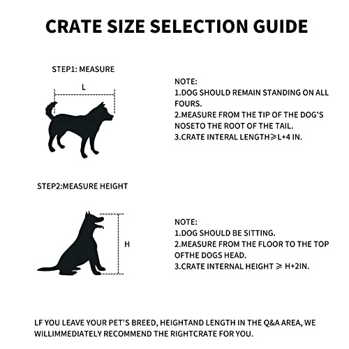 Dog Crate Furniture, Woueniut Heavy Duty Cage With Storage Shelf And 4 Hooks, Indoor Kennel Furniture Style, Double Doors House (Int Dims: 39.7”Wx21”Dx23.6”H) #TOP4