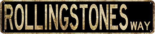 Metal Retro Tin Sign Rolling Stones Way1 Art Gift Vintage Antique Plaque Bar Men Cave Home Bedroom Wall Décor Sign
