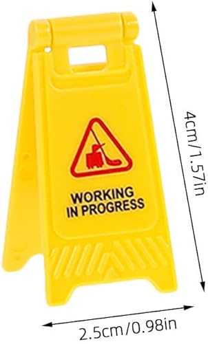 Miniatura 2 de Señales de tráfico para niños, 25 mini señales de tráfico en miniatura, conos de tráfico en miniatura, juego de calle en miniatura, bloques