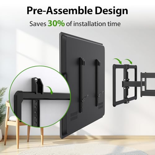 USX MOUNT Ultra Slim TV Wall Mount 37-90" TV up to 120 Lbs, VESA 600x400mm by USX MOUNT - Image 8