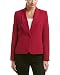 Nine West Women's Stretch Crepe 1 Button Jacket (1)