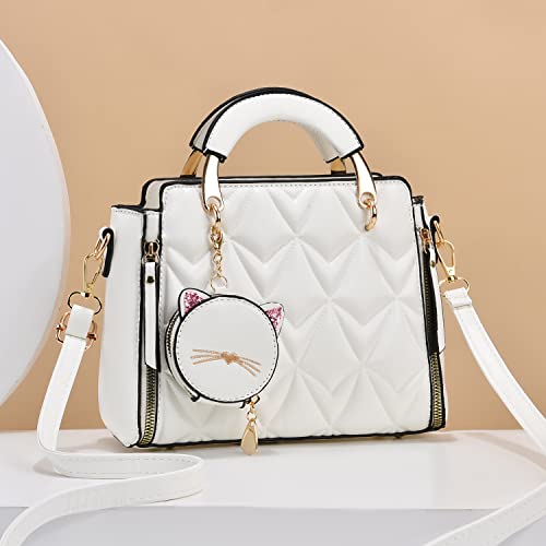 Xiaoyu Bolsas e bolsas modernas para mulheres, bolsas transversais, alças superiores, bolsas de ombr