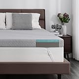 Firm Mattress Topper 3 Inch Queen, Firm to Extra Firm Reversible Bed Topper for Back Pain, High-Density Memory Foam Mattress Pad with Removable Cover, No Smell, CertiPUR-US Certified