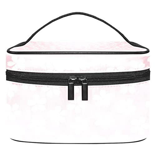 Sac de voyage pour cosmétiques fleurs de cerisier grand organisateur maquillage