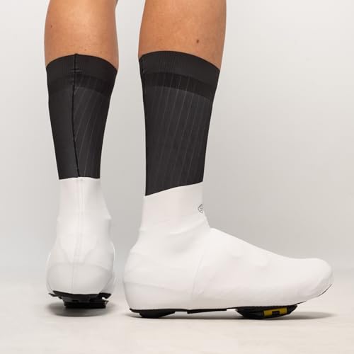 Aquasokz Lo Aero Oversocks – Low-Cut Waterproof & Windproof Race Layer (Kevlar Toe, Silicone Grip) miniatura 4