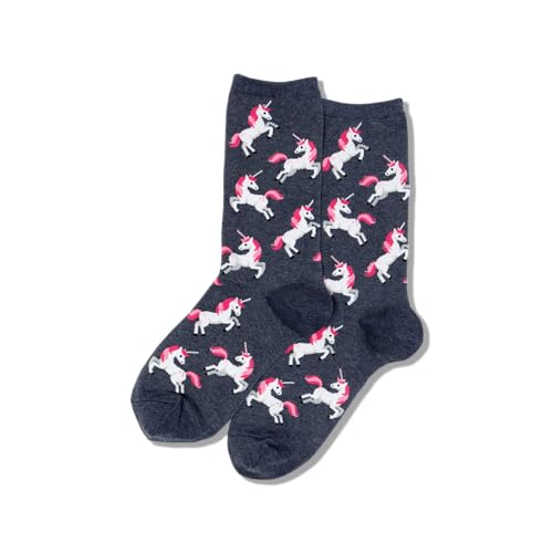 Image of Hot Sox Women's Novelty Geometric Pattern Crew