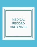 Medical Record Organizer: Record Your Personal Medical History, Medical Contacts, Family Medical Overview, Family Doctors, Medical Checkups, Blood ... Tracker, Medications, Surgeries and More