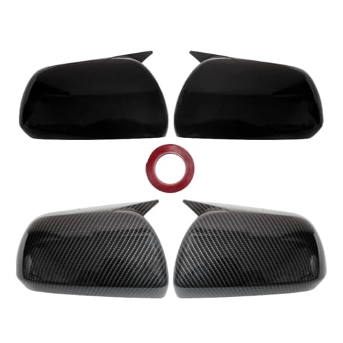 Coque de rétroviseur pour Highlander 2008-2013 look carbone - 3