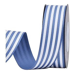 Gestreept lint 25 mm brede stof Grosgrain linten 10 meter rol voor cadeauverpakking Valentijnsdag DIY-accessoires…