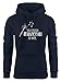 MoonWorks - Felpa con cappuccio da donna, con scritta in lingua...