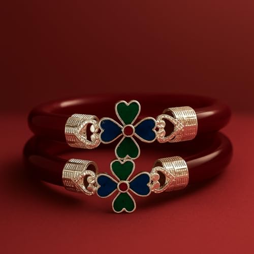 Image of Parasmoni Elegant Silver Bangles