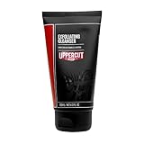 Uppercut Deluxe Exfoliating Cleanser, Sanft reinigt und entgiftet die Haut mit gemahlenem Pumice und Kohle, Geeignet für den täglichen Gebrauch, 120 ml