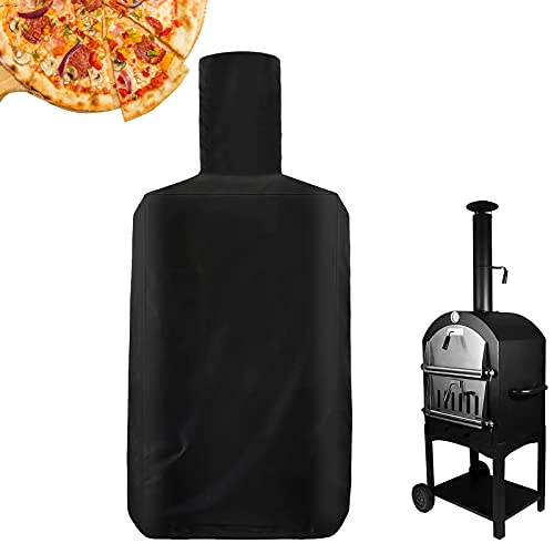 Housse de protection pour four à pizza, résistante à l'eau, à la poussière, coupe-vent, anti-UV, 168 x 45 x 58 cm, noire Cover