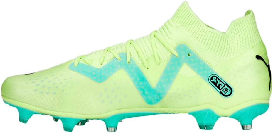 Puma Future Soccer Cleats FG/AG 107180 03 FAST YELLOW-PUMA BLACK-ELECTRIC PEPPERMINT by Puma