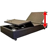 Platinum Health Elevate Electric Hospital Bed, Elderly Assistance Products, Bed Rails for Elderly Adults Safety, Hi-Lo Adjustable, Foldable Frame with Remote Control System, Home Use, Twin XL