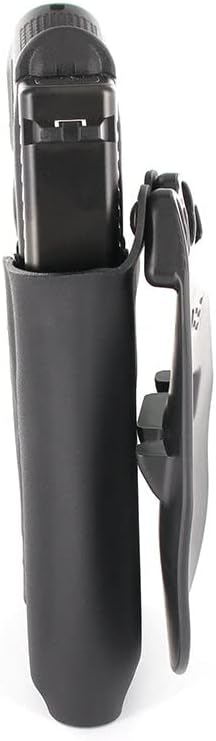 R&R Holsters - OWB Kydex Paddle Holster for Olight Baldr Mini Matte Black