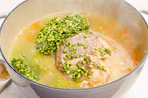 Organic Green Split Peas- Fiber & Protein Rich, Raw, Non-Gmo, Vegan Bulk-25Lb #TOP5