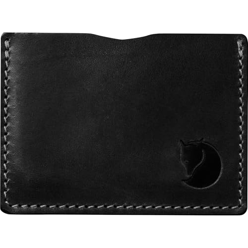 Image of Fjallraven Ovik Card Holder - Premium Leather, Slim Profile, Secure Storage - Travel