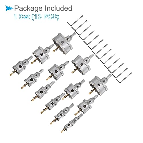 Kit de Sierras de Corona 13 Piezas Carburo Metal miniatura 6