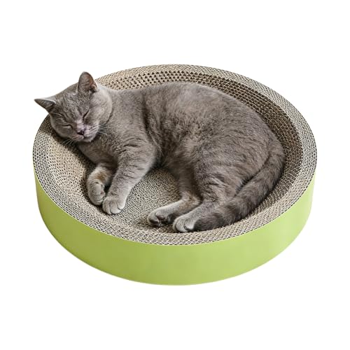 Rascador para Gatos, Barril rascador como Juguete para Gatitos | Tabla rascador en Forma de Cuenco para Gatos – para protección de Muebles y enriquecimiento Natural del Comportamiento a través