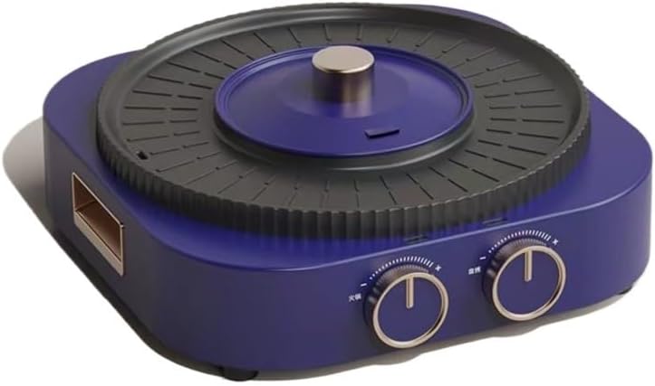 Non-stick Electric Grill Household Electric Hot Pot Multi Cooker Machine Grill Barbecue Maker Machine(3-pack)(3-pack)