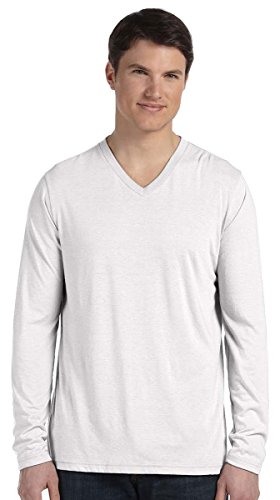 Bella Canvas 3425 - Long Sleeve V-Neck T-Shirt