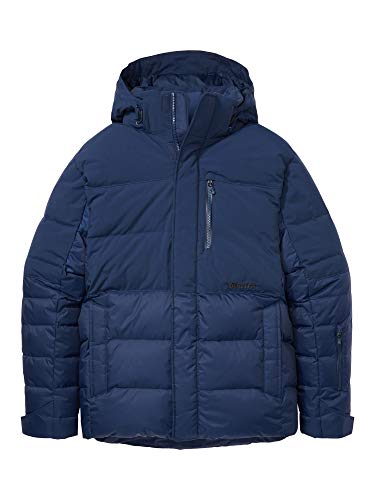 Marmot Shadow Jacket Chaqueta de plumas para la nieve, 700 pulgadas cúbicas, ropa de esquí y snowboard, resistente al viento, resistente al agua, transpirable, Hombre, Arctic Navy, L