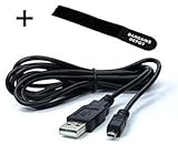 Bargains Depot 5ft USB Data Transfer Cable Cord For Panasonic Lumix Camera DMC-LX7 Series (DMC-LX7/S, DMC-LX7BK, DMC-LX7BK-R, DMC-LX7BR, DMC-LX7CR, DMC-LX7EB, DMC-LX7EB-K, DMC-LX7GK, DMC-LX7K, DMC-LX7R, DMC-LX7W)